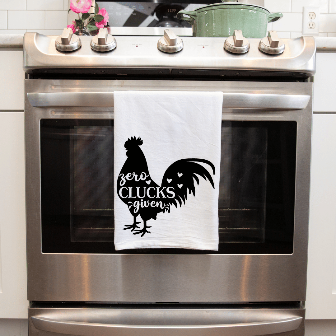 Handmade Farmhouse Chicken Decorative Kitchen Towels - Funny Zero Cluc –  Boho Beach Loft
